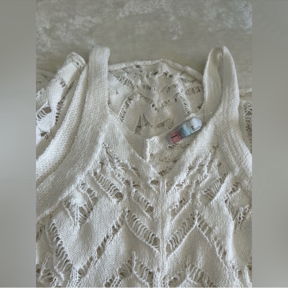 Free People Bianca Fauxchet Midi Beach Dress Coverup - Picture 10 of 15